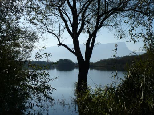 Le lac en automne