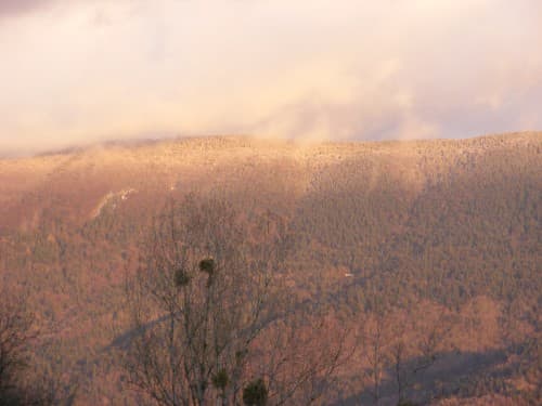 Premières neiges sur le massif de l'Epine