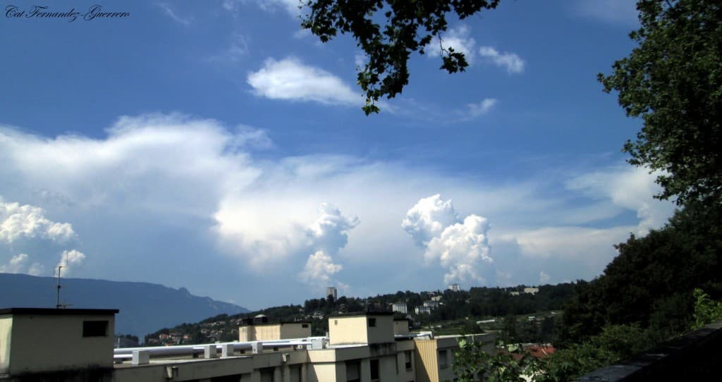 nuages d'été