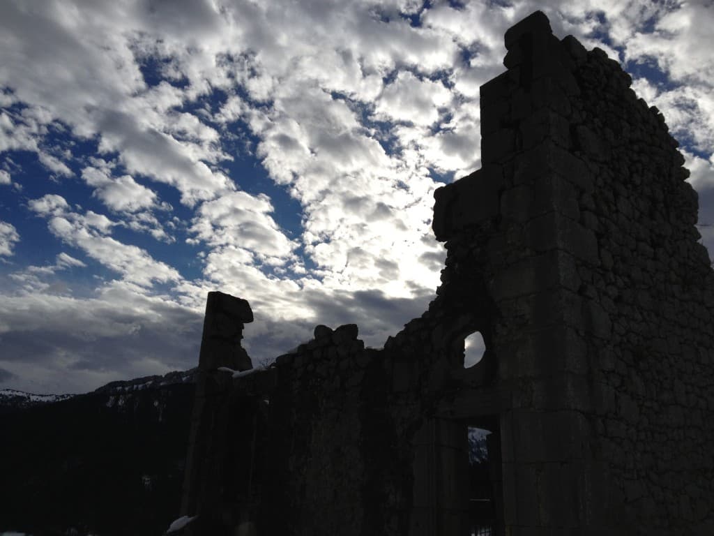 Ruine du château de Montbel