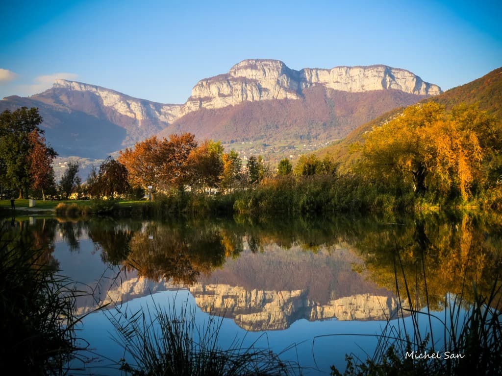 Automne au plan d'eau Challes