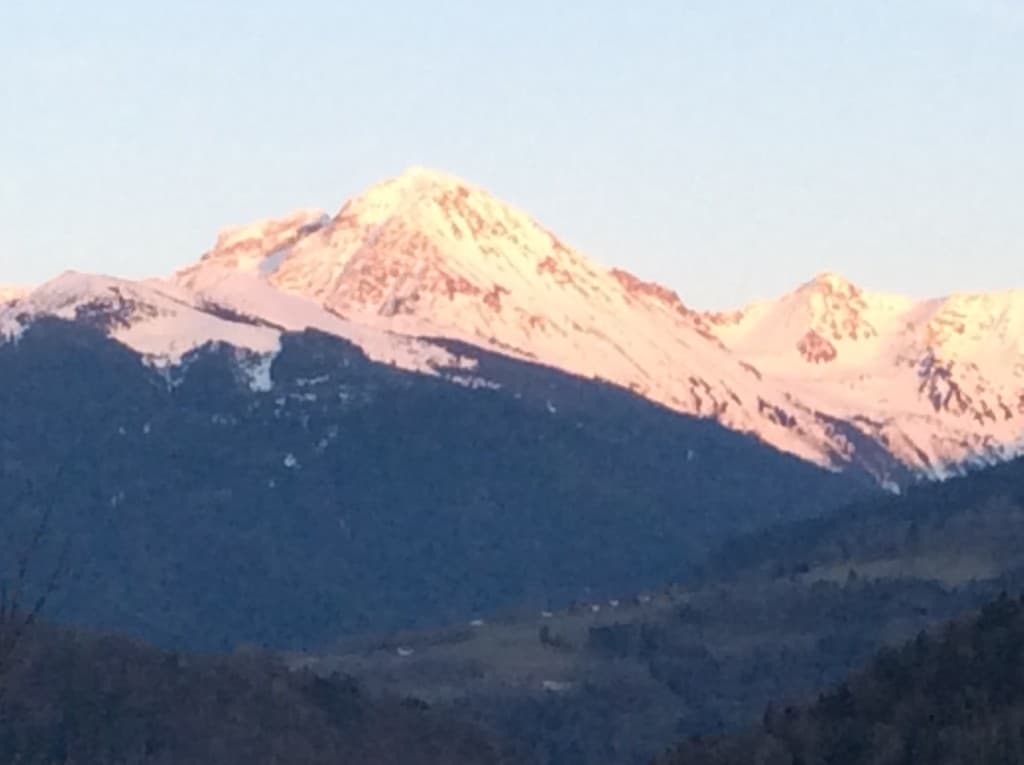 Coucher de soleil sur les Grands Moulins
