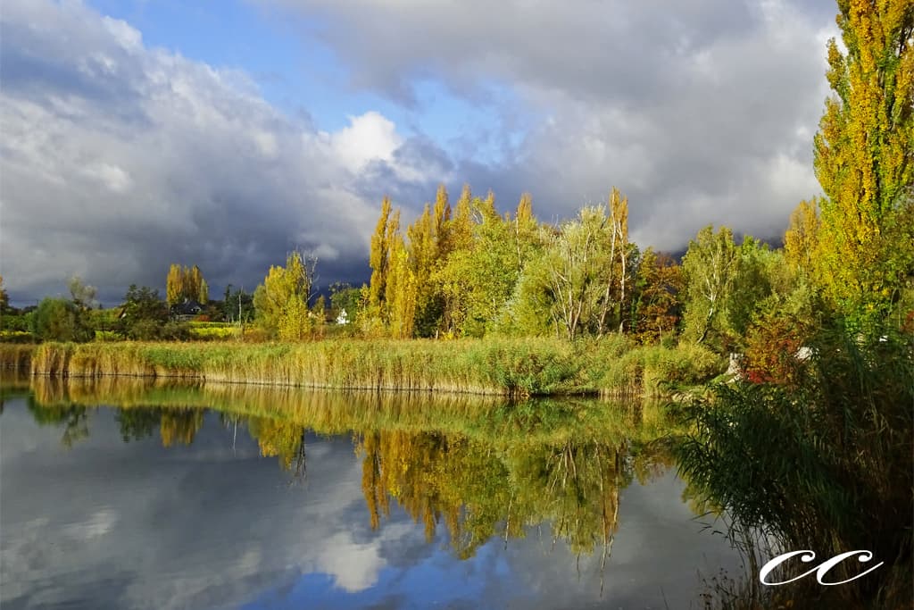 éclaircie sur le lac St André