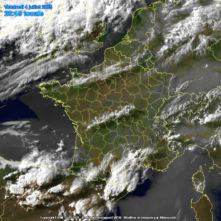 Image d'illustration pour Suivi des nuages en France