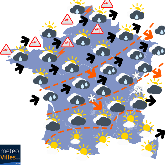 Très perturbé puis hivernal pour le printemps !