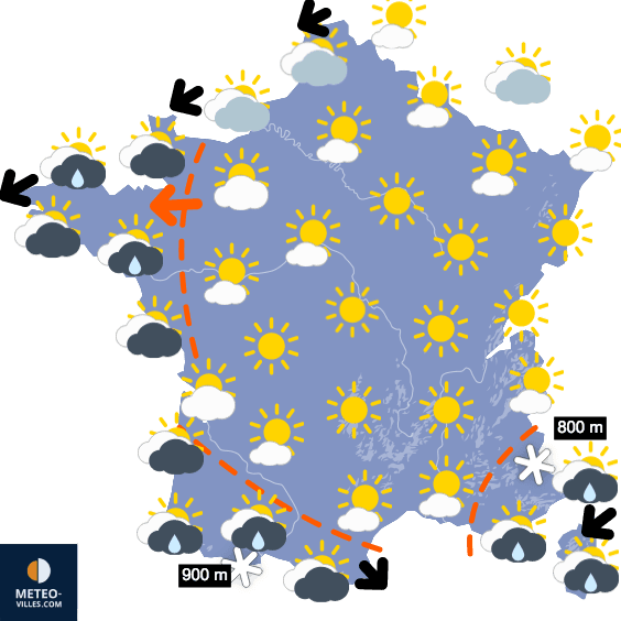 Fin de semaine prochaine plus agitée ?