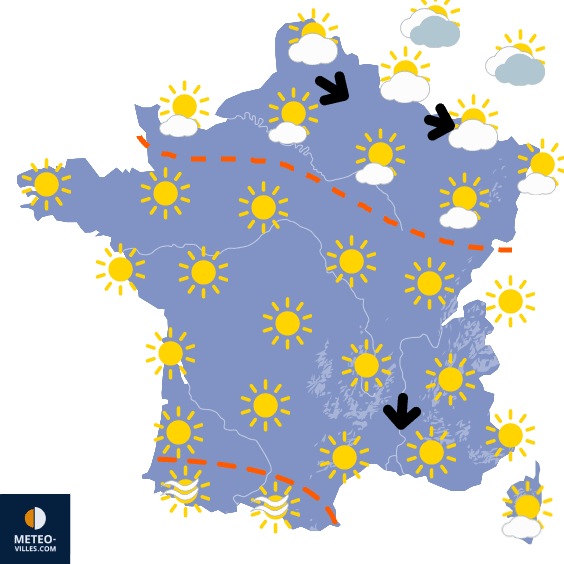 Semaine calme avec des matinées fraîches