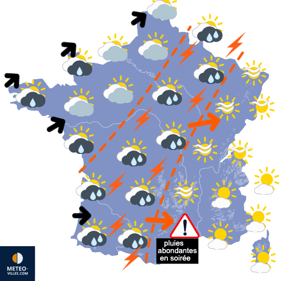 Attention au risque d'inondations dans le Sud-est