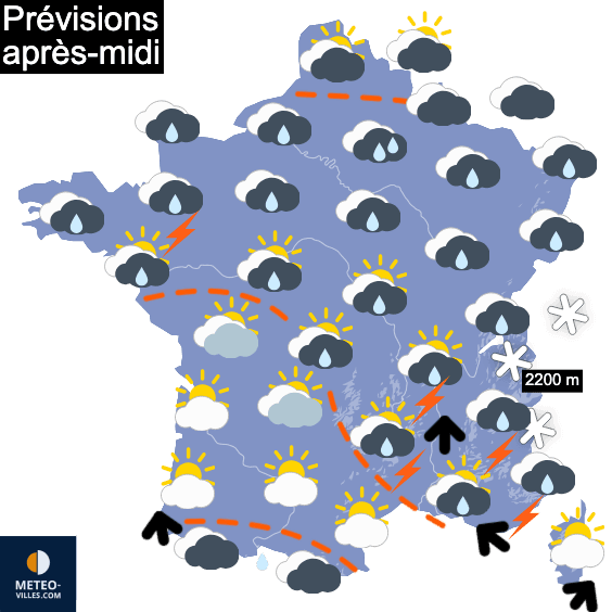 Épisodes méditerranéens puis coup de froid