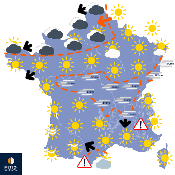 Risque de neige à partir de vendredi