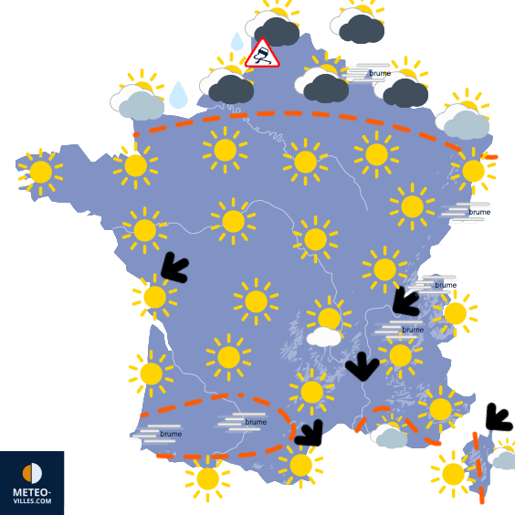 Froid plus vif en début de semaine !