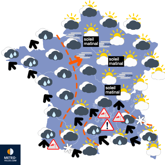 Quid du possible refroidissement dans une semaine ?