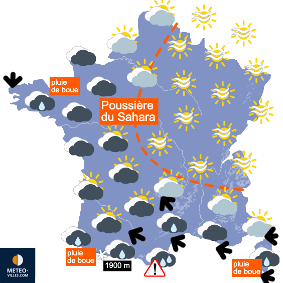Vers la fin du temps sec et très doux ?