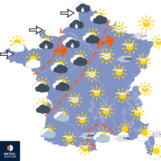 L'anticyclone nous accompagnera jusqu'au 11 novembre !