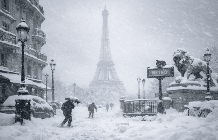Un blizzard new yorkais est-il possible en France ?