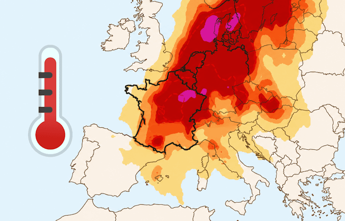 Jusqu’à 40°C : la deuxième canicule de l’été se précise pour la semaine prochaine