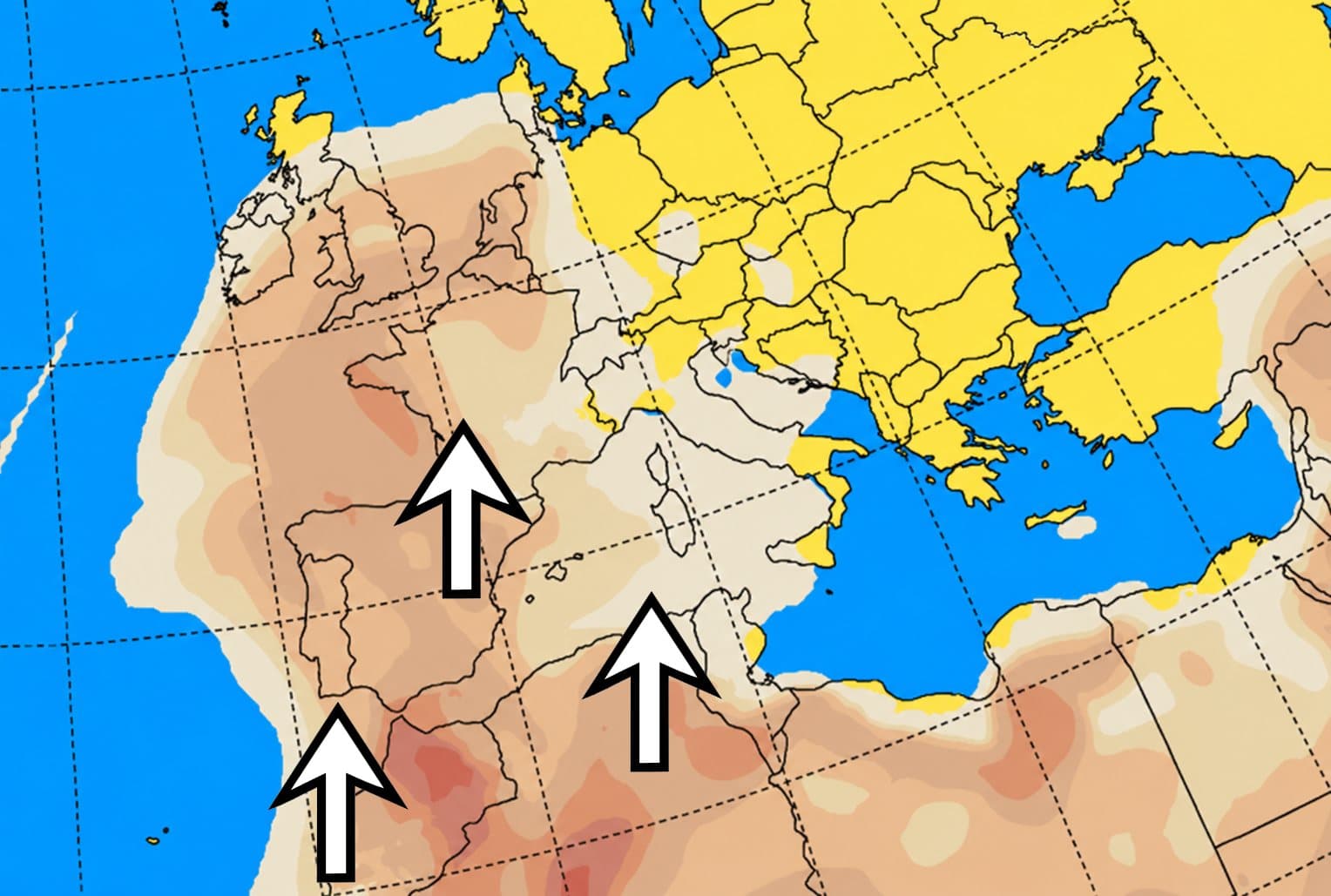 Canicule : le sable du Sahara va rendre les nuits encore plus étouffantes en France
