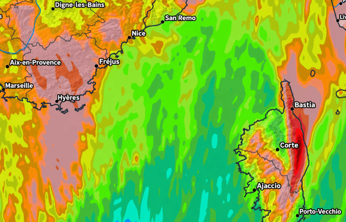 Fortes pluies : le Var et la Corse menacés d’inondations ce mardi