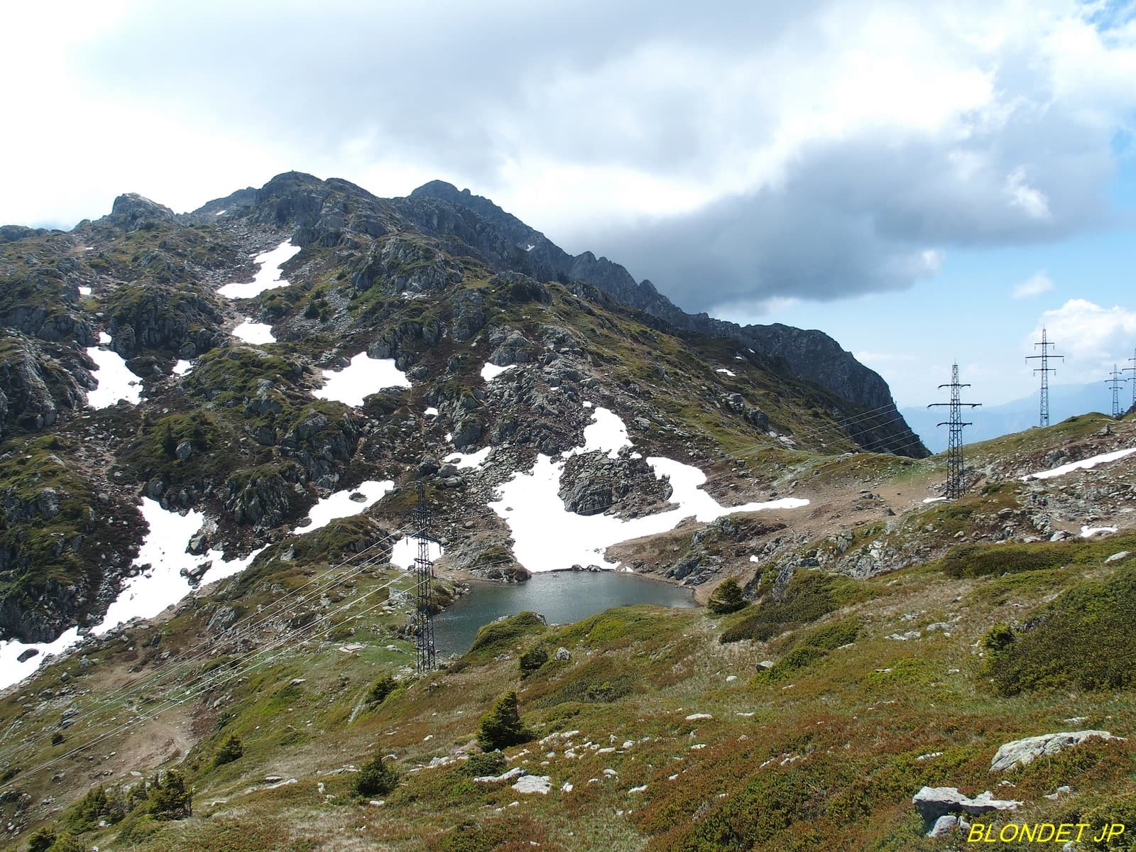 Col et lac de la Coche