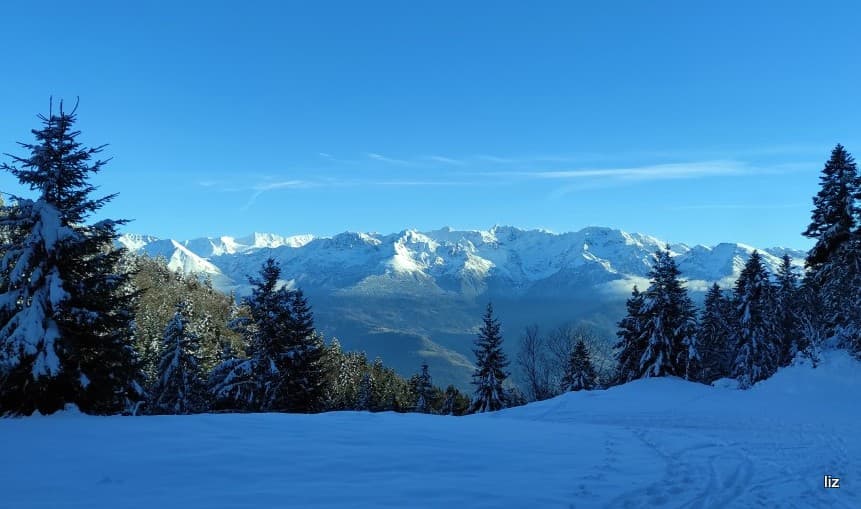 neige sur sommets
