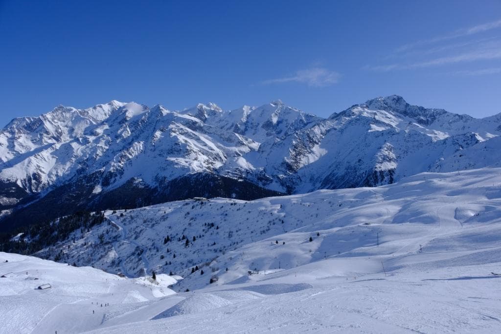 Le Mont Blanc vue du Col du Joly