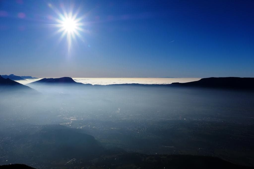 Chambéry dans la pollution