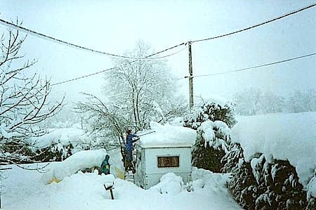 Image d'illustration pour Décembre 1990 : épisode neigeux exceptionnel dans le Centre-Est