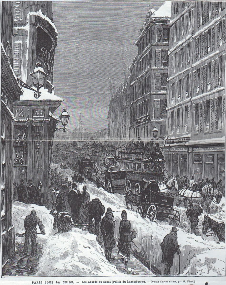 Image d'illustration pour Décembre 1879: la France paralysée par une terrible vague de froid