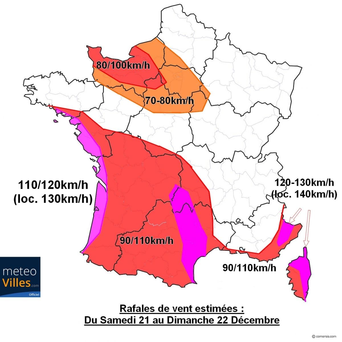 Image d'illustration pour Nouveau risque de tempête sur la France ce week-end 