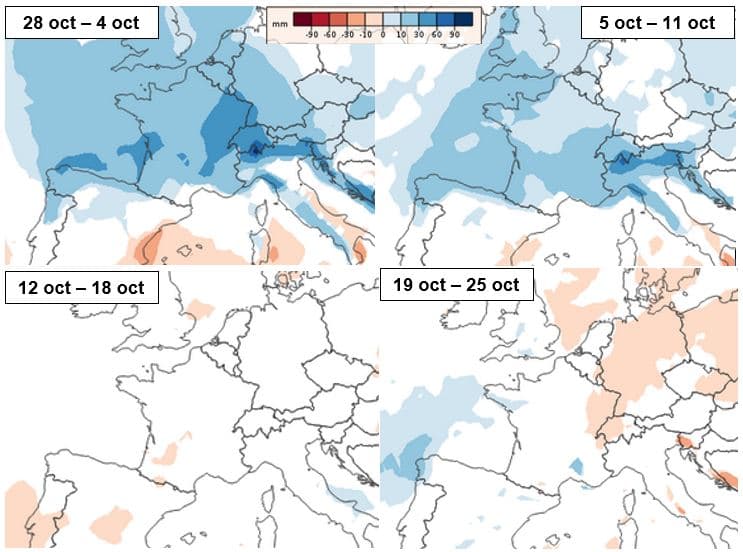Image d'illustration pour Quelles tendances pour la suite de l'automne ?