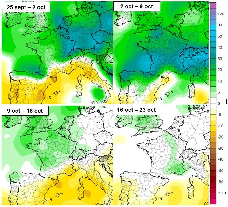 Image d'illustration pour Quelles tendances pour la suite de l'automne ?