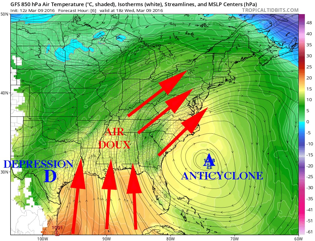 Image d'illustration pour Chaleur précoce sur l'Est des Etats-Unis