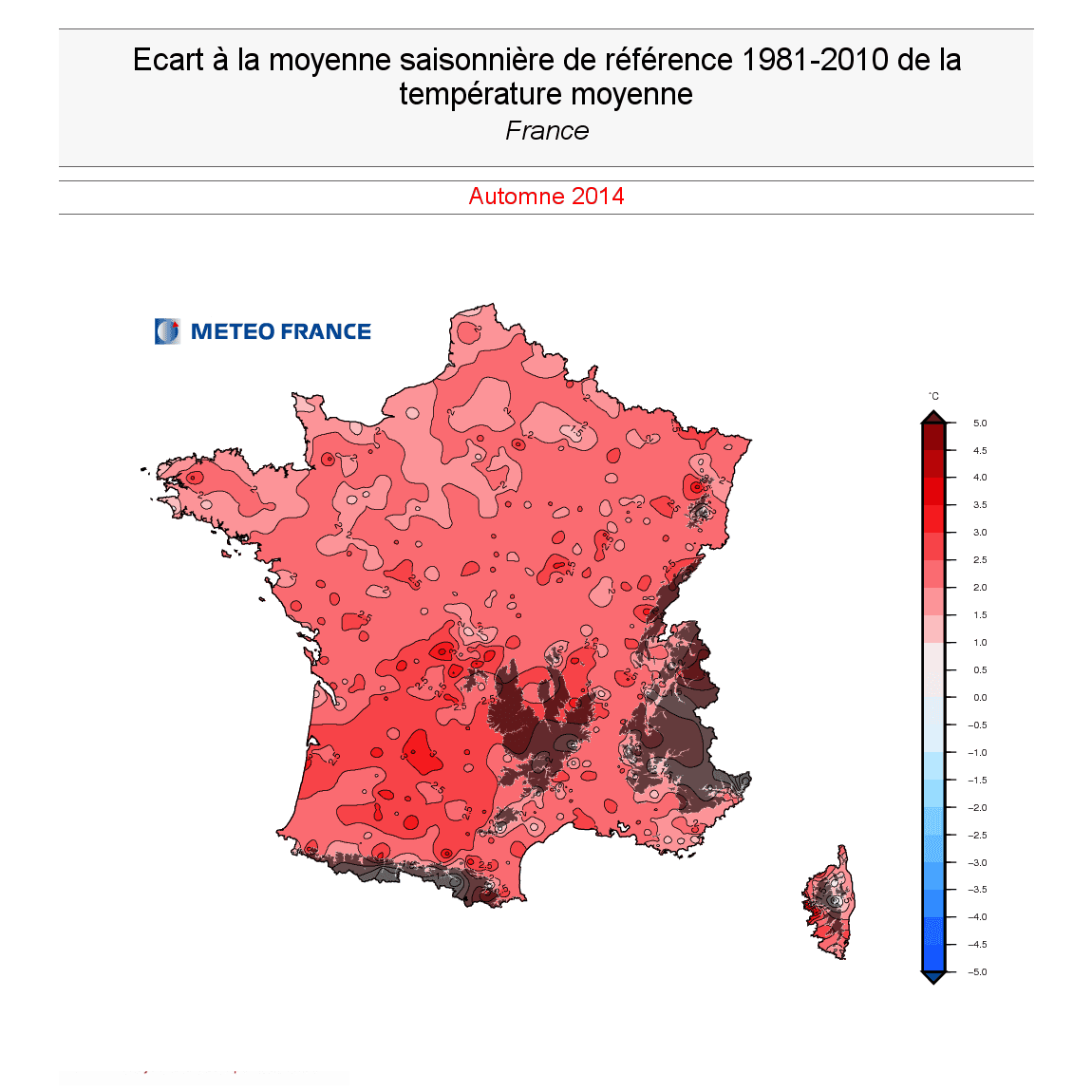Image d'illustration pour Automne 2014 : douceur et pluies remarquables en Méditerranée
