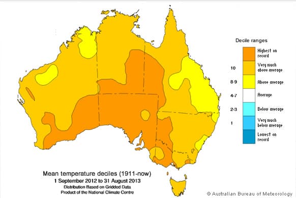 Image d'illustration pour Chaleur et incendies en Australie