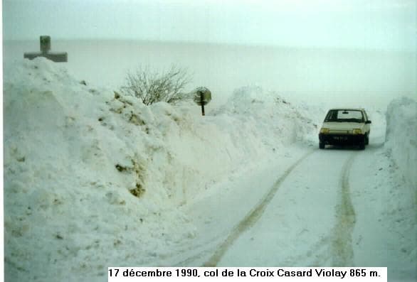 Image d'illustration pour Décembre 1990 : épisode neigeux exceptionnel dans le Centre-Est