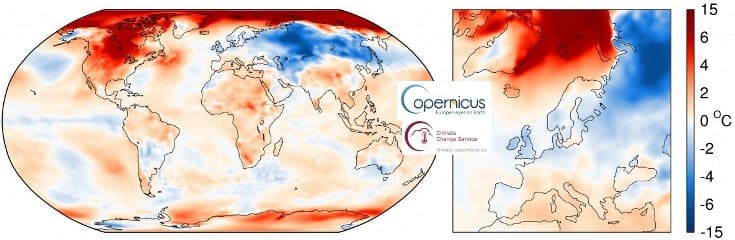 Image d'illustration pour Douceur mondiale mais énormes contrastes en novembre