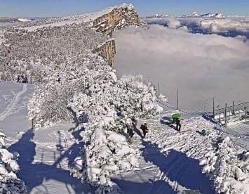 Image d'illustration pour Les prévisions pessimistes quant à la neige en montagne