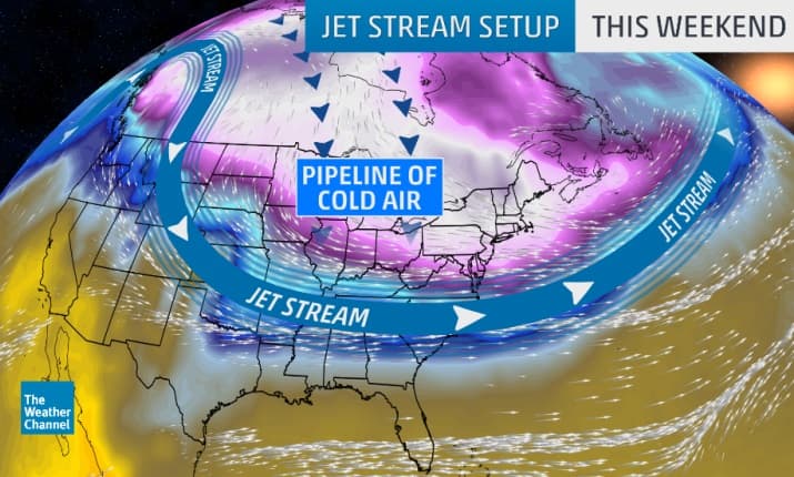 Image d'illustration pour Froid polaire sur le Canada et l'Est des USA