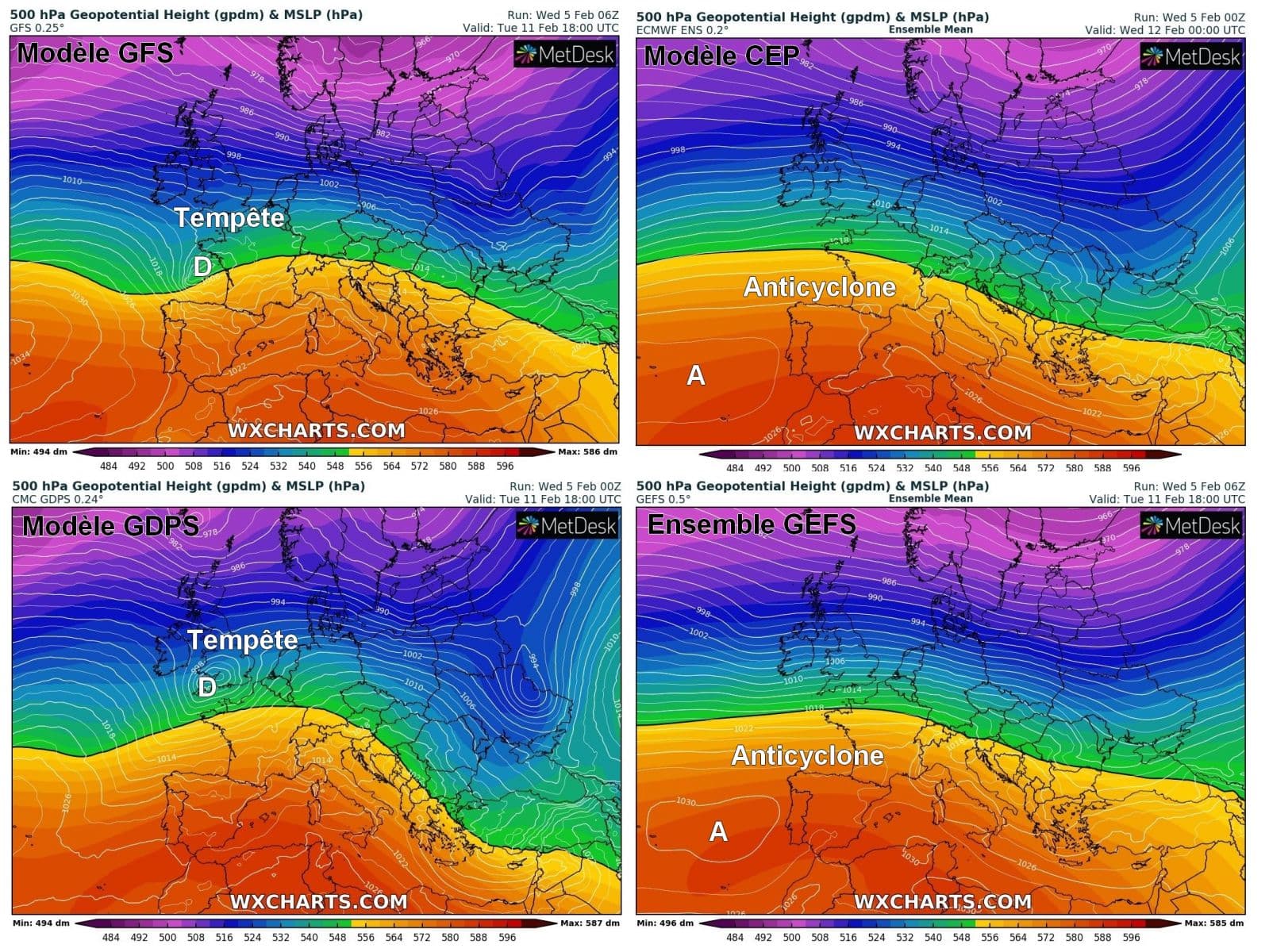 Image d'illustration pour Un risque de tempête à partir de Dimanche et surtout la semaine prochaine ?