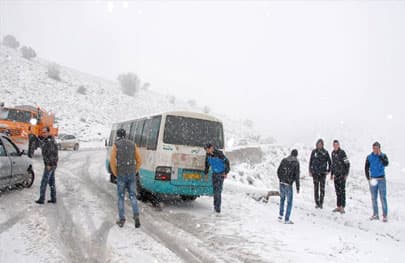 Image d'illustration pour Inondations meurtrières et chutes de neige en Algérie