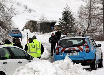 Image d'illustration pour Fortes chutes de neige dans les Alpes au retour des vacanciers