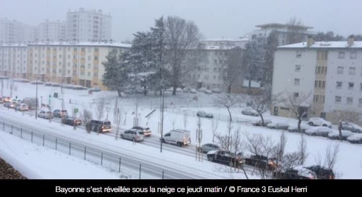Image d'illustration pour La neige clôt la vague de froid et précède le redoux