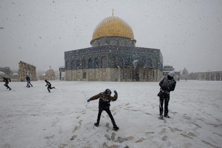 Image d'illustration pour Neige et froid remarquables sur le Proche Orient