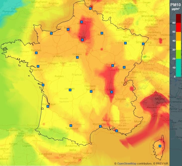 Image d'illustration pour Pollution aux particules fines - Circulation alternée à Paris