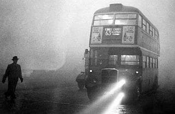 Image d'illustration pour Le grand smog de Londres en décembre 1952