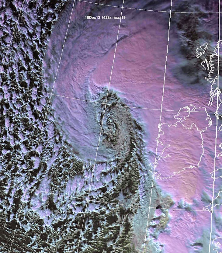 Image d'illustration pour Tempête Bernd - Fortes rafales en Bretagne et Normandie