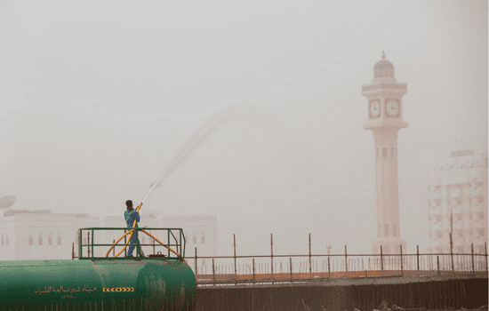 Image d'illustration pour Forte tempête de sable à Oman