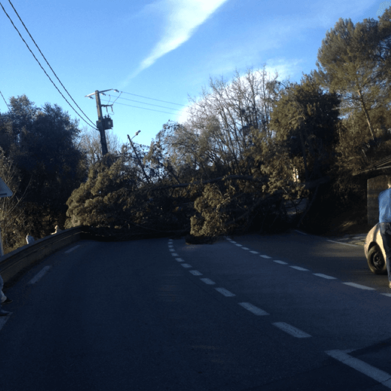Image d'illustration pour Vents très forts sur les Alpes et sur la Côte d'Azur