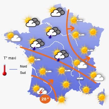 Encore un week-end très pluvieux mais un espoir par la suite