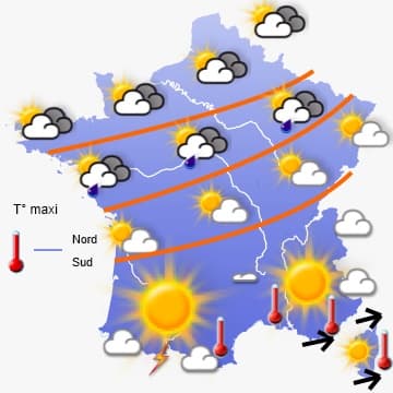 Réchauffement jusqu'à mercredi 